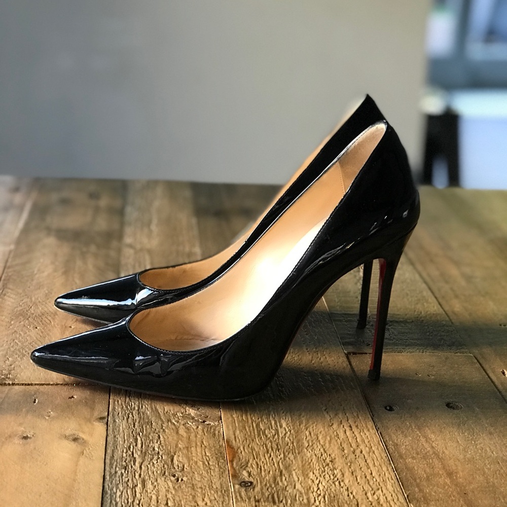 Christian Louboutin black pumps